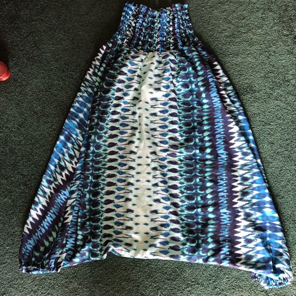 TIE DYE HAREM PANTS.